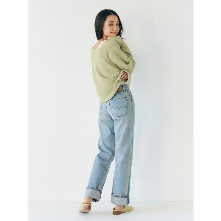 モールダブルフェイスロングスリーブTee | Ungrid | 詳細画像7 