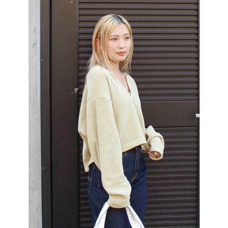 モールダブルフェイスロングスリーブTee | Ungrid | 詳細画像9 