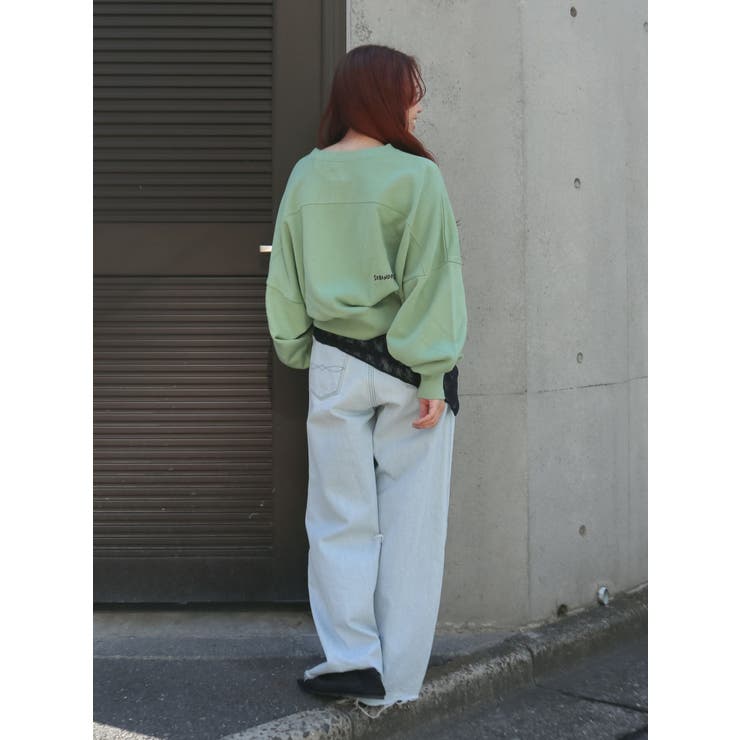 スリーブボリューム刺繍スウェット | Ungrid | 詳細画像19 