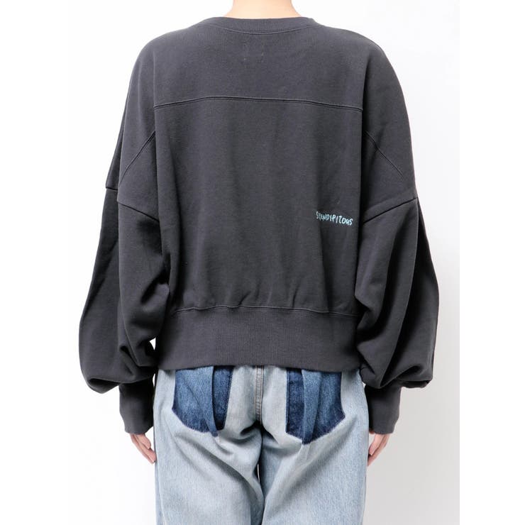 スリーブボリューム刺繍スウェット | Ungrid | 詳細画像28 