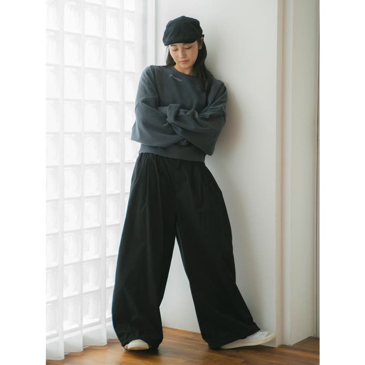 スリーブボリューム刺繍スウェット | Ungrid | 詳細画像5 