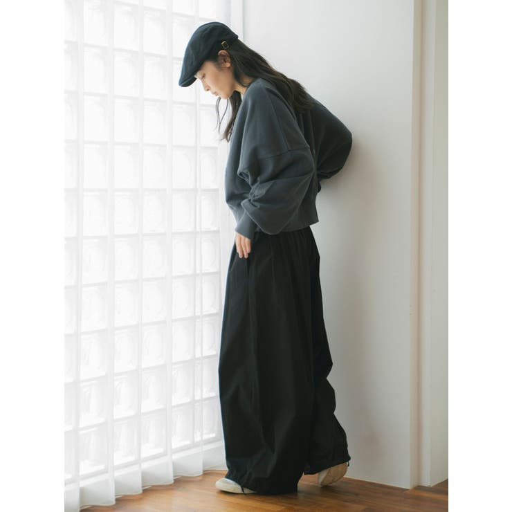 スリーブボリューム刺繍スウェット | Ungrid | 詳細画像6 