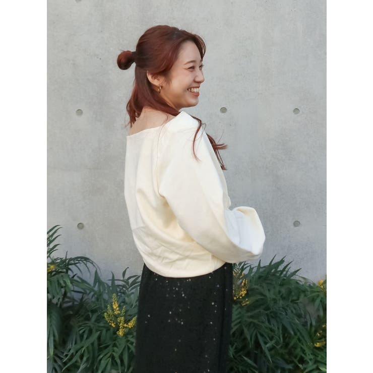 タックオフショルスウェット | Ungrid | 詳細画像15 