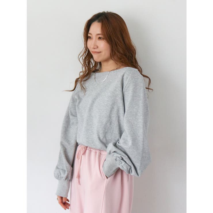 タックオフショルスウェット | Ungrid | 詳細画像3 