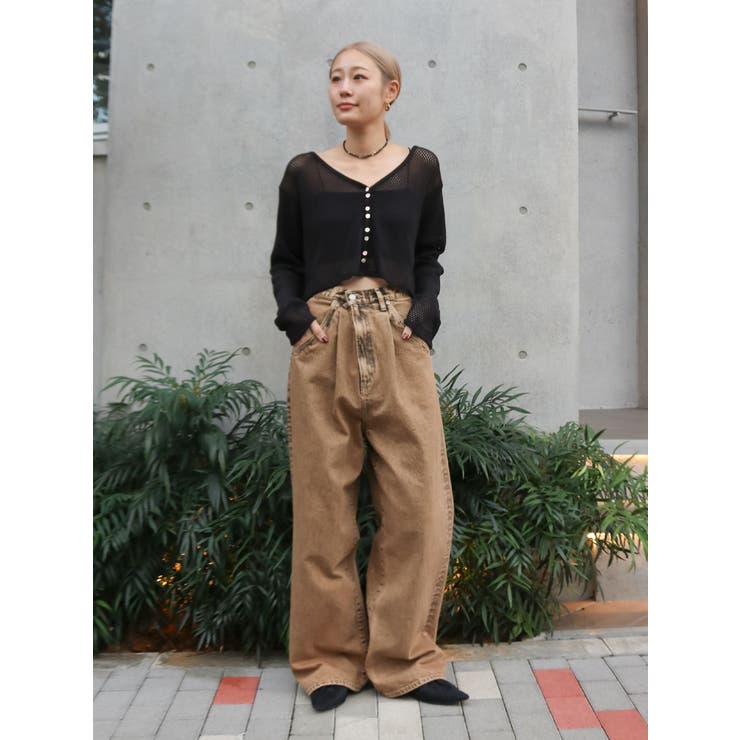 メッシュショートカーディガン | Ungrid | 詳細画像17 