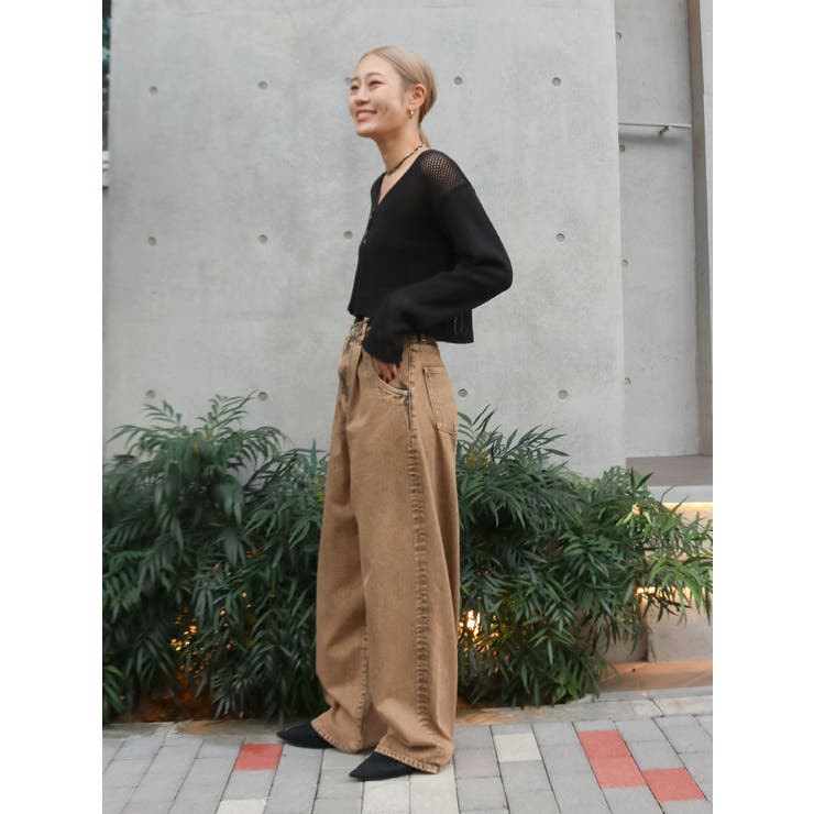 メッシュショートカーディガン | Ungrid | 詳細画像18 