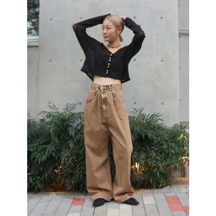 メッシュショートカーディガン | Ungrid | 詳細画像19 