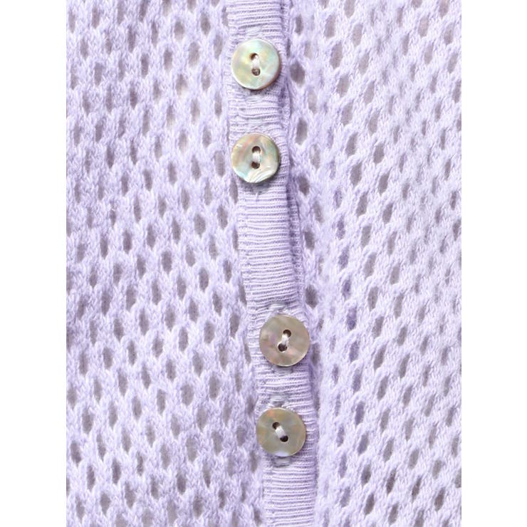 メッシュショートカーディガン | Ungrid | 詳細画像30 