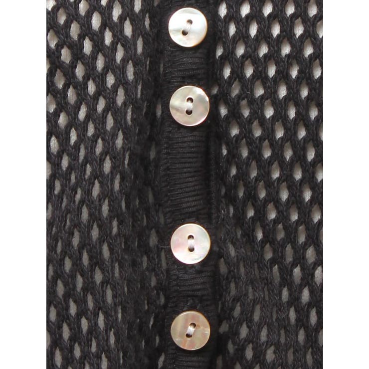 メッシュショートカーディガン | Ungrid | 詳細画像31 