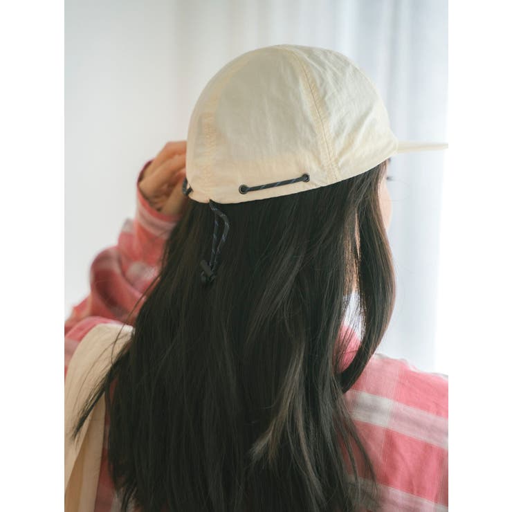 コードデザインナイロン混キャップ | Ungrid | 詳細画像4 