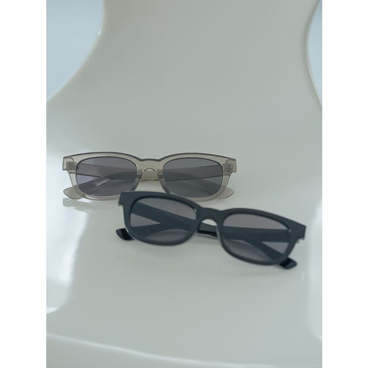 スクエアフレームカラーレンズサングラス | Ungrid | 詳細画像2 