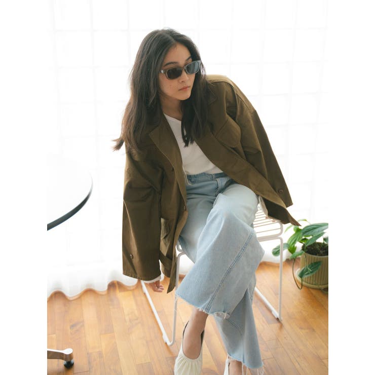 スクエアフレームカラーレンズサングラス | Ungrid | 詳細画像5 