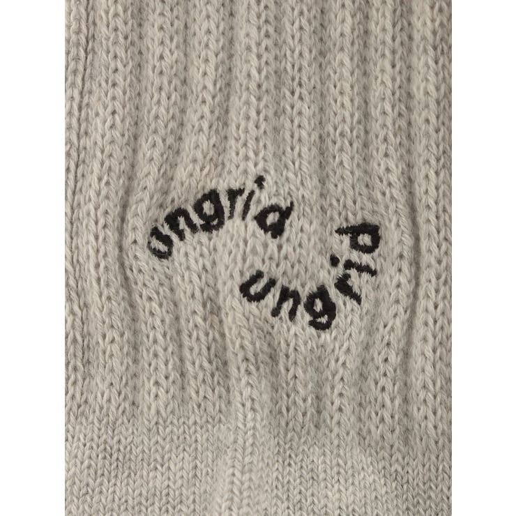 【Ungrid×靴下屋】刺繍アメリブ2pacソックス | Ungrid | 詳細画像12 