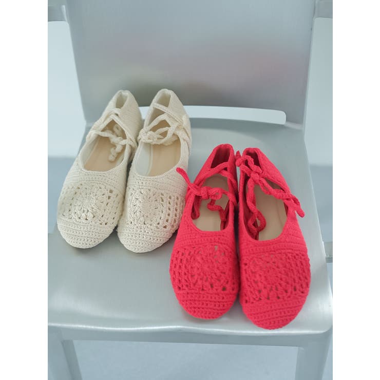 メッシュ編みフラットシューズ | Ungrid | 詳細画像11 