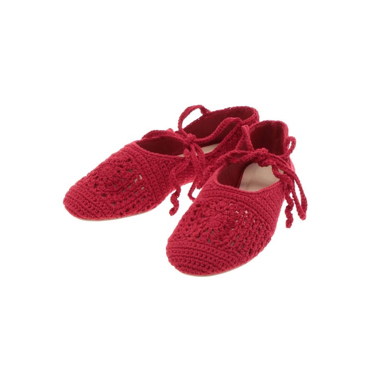 メッシュ編みフラットシューズ | Ungrid | 詳細画像18 