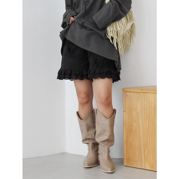 ポインテッドトゥウエスタンブーツ | Ungrid | 詳細画像14 