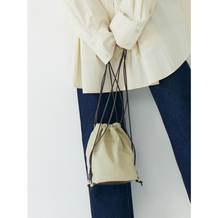 キャンバスショルダーバッグ | Ungrid | 詳細画像5 