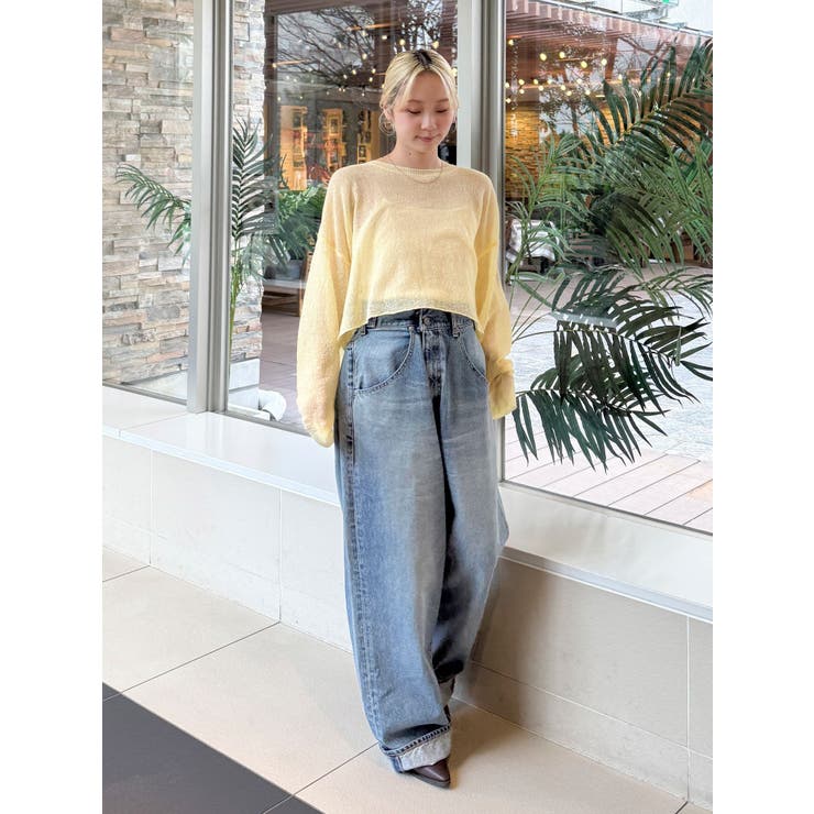 シアーショートニット | Ungrid | 詳細画像31 