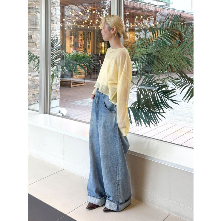 シアーショートニット | Ungrid | 詳細画像32 