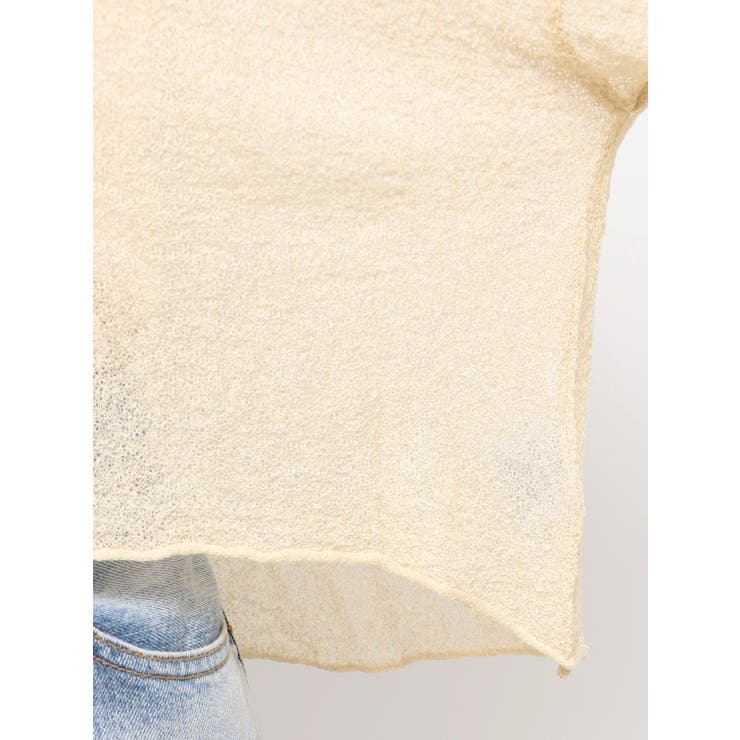 シアーショートニット | Ungrid | 詳細画像38 