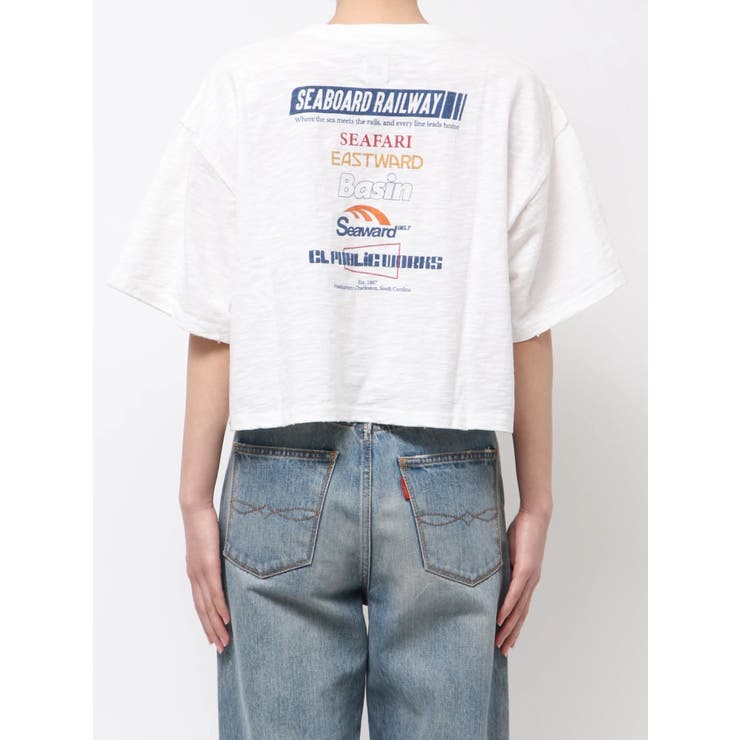 エンブロイダリーダメージロゴTee | Ungrid | 詳細画像26 