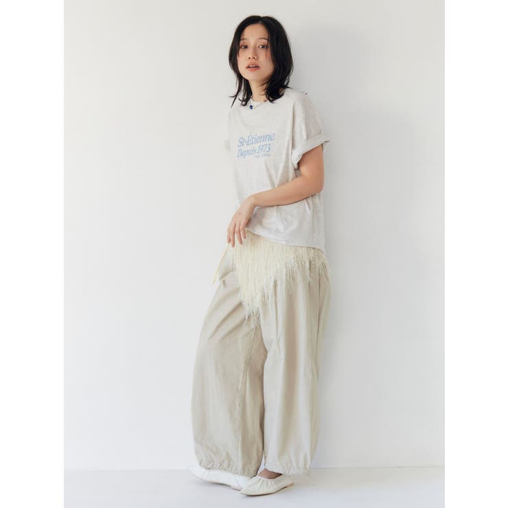ミニスラブビッグシルエットロゴTee | Ungrid | 詳細画像14 