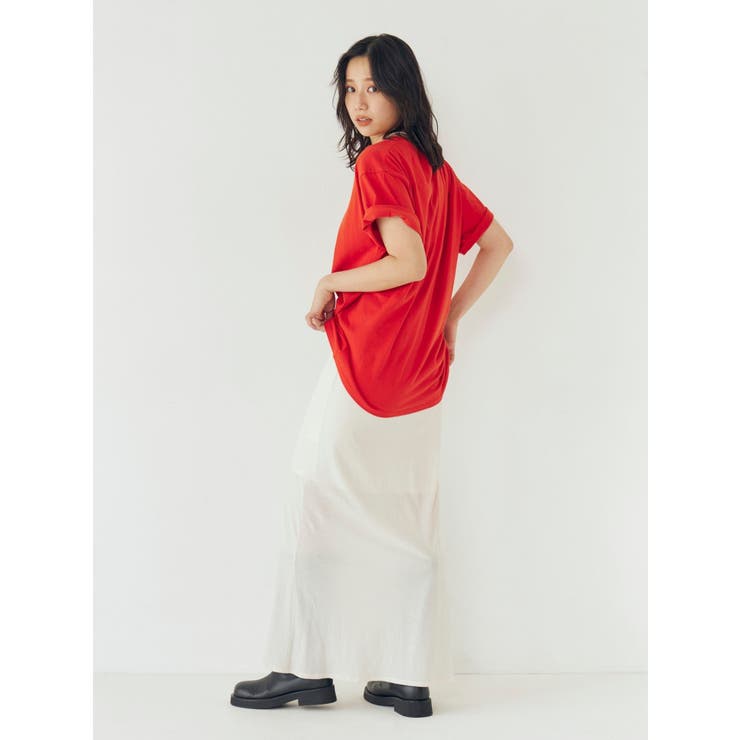 ミニスラブビッグシルエットロゴTee | Ungrid | 詳細画像25 