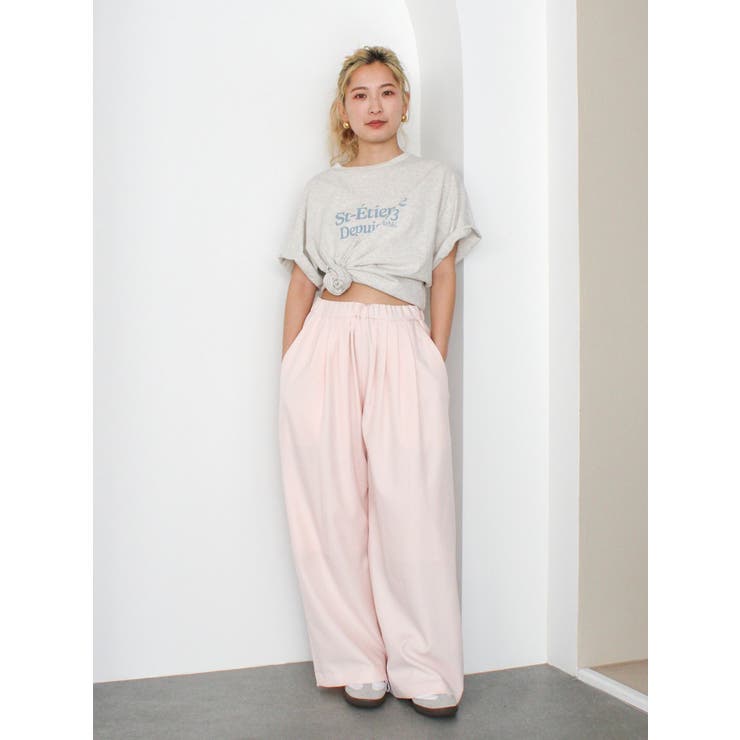 ミニスラブビッグシルエットロゴTee | Ungrid | 詳細画像34 