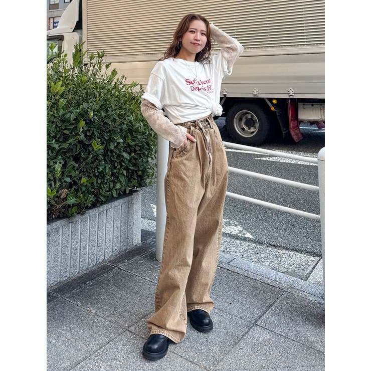 ミニスラブビッグシルエットロゴTee | Ungrid | 詳細画像40 
