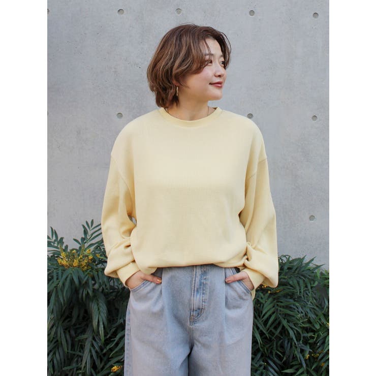 【WEB限定】スリーブボリュームワッフルロングスリーブTee | Ungrid | 詳細画像11 