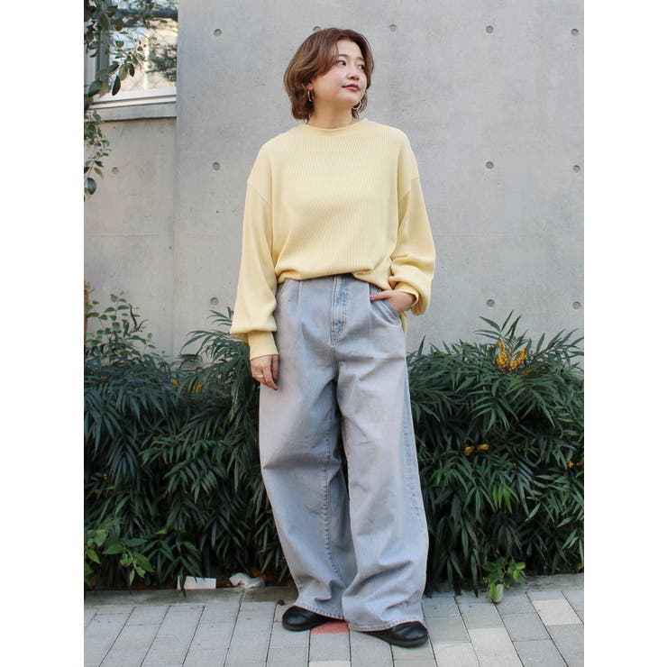 【WEB限定】スリーブボリュームワッフルロングスリーブTee | Ungrid | 詳細画像12 