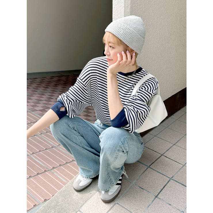 【WEB限定】スリーブボリュームワッフルロングスリーブTee | Ungrid | 詳細画像22 