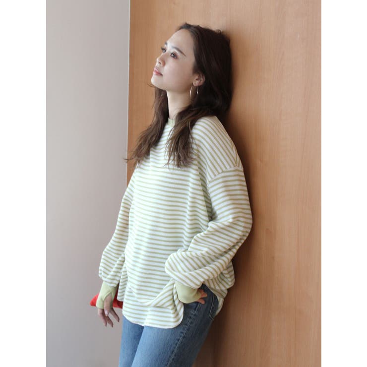 【WEB限定】スリーブボリュームワッフルロングスリーブTee | Ungrid | 詳細画像8 