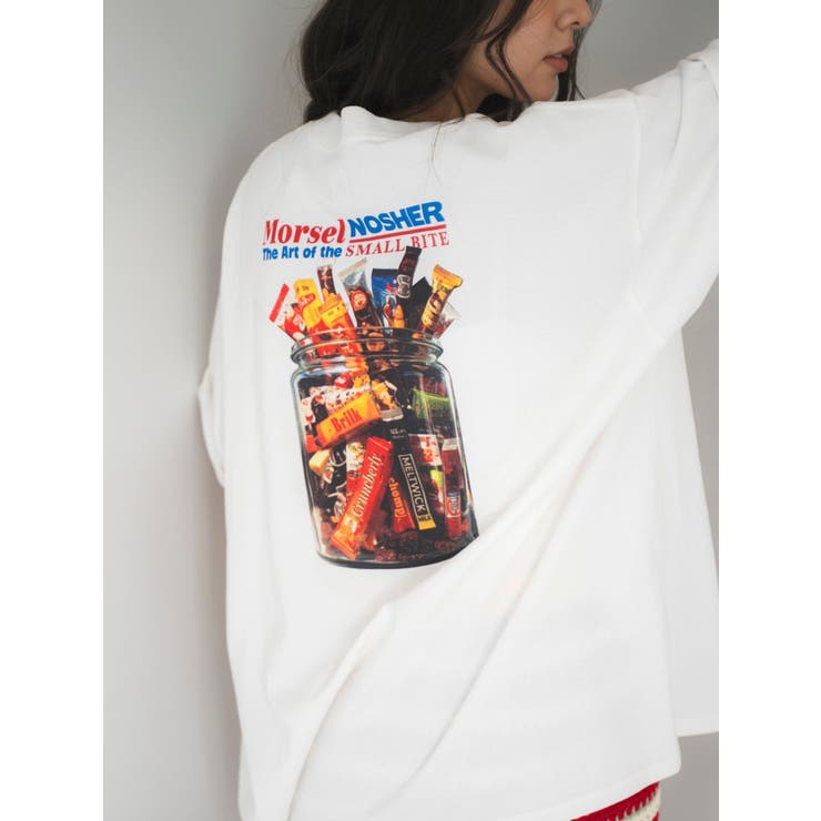 スナックプリントTee | Ungrid | 詳細画像3 