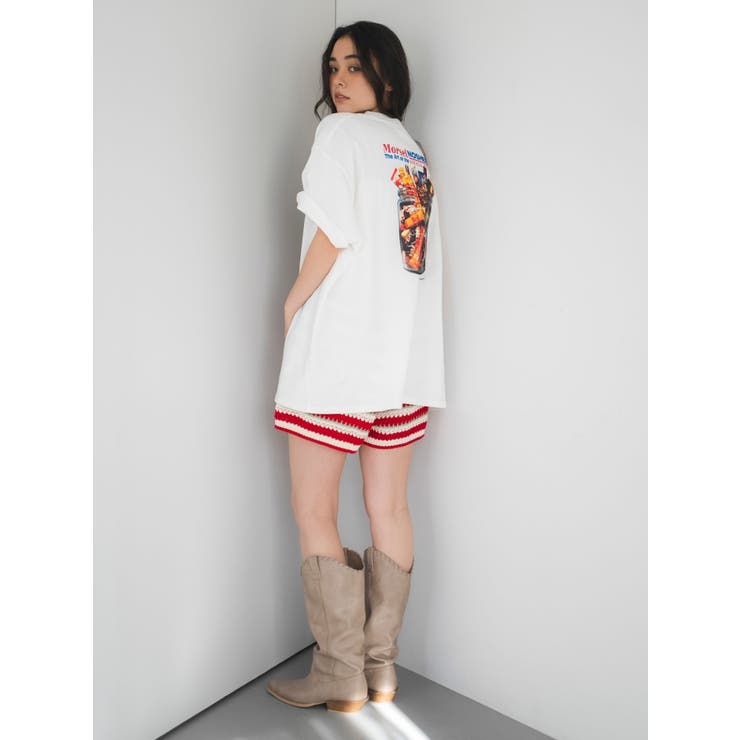 スナックプリントTee | Ungrid | 詳細画像7 