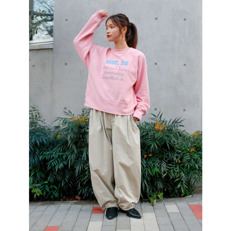 WEB限定】フロントロゴルーズスウェット[品番：MKSW0069262]｜Ungrid 