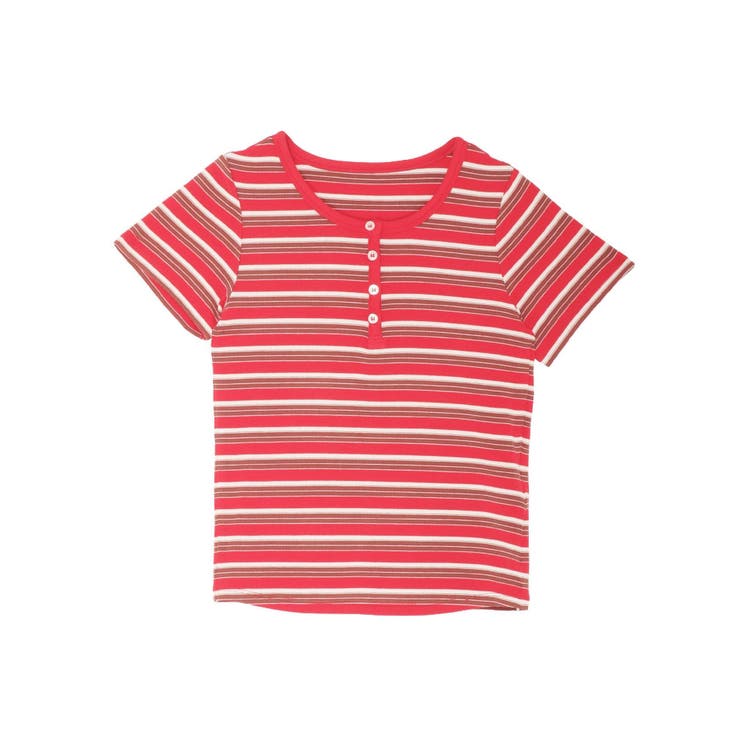 マルチボーダーヘンリーTee | Ungrid | 詳細画像40 