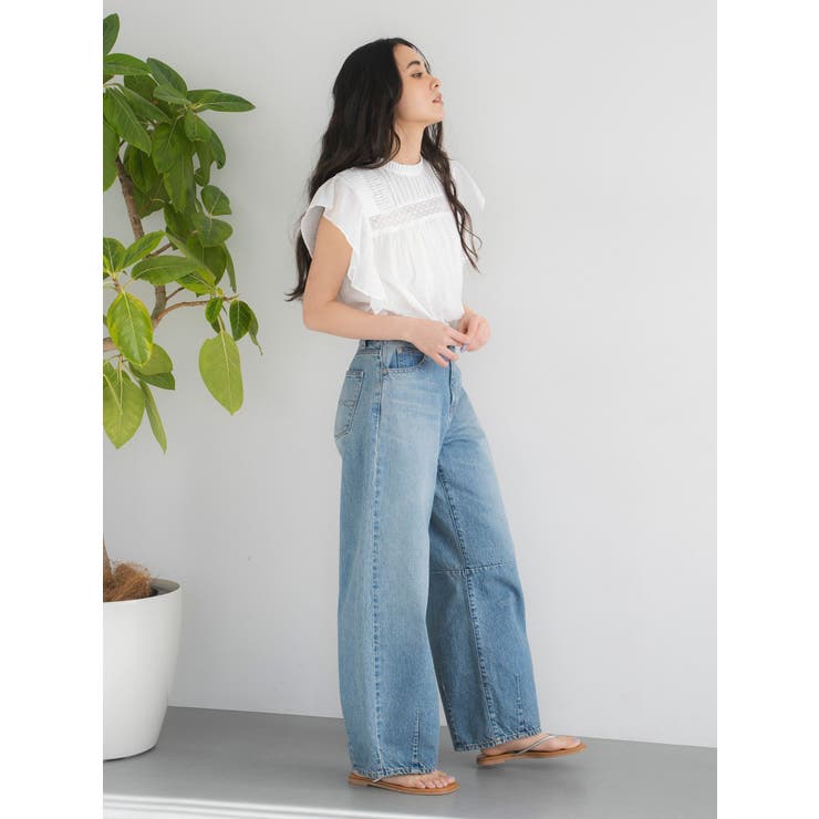コットンノースリフリルブラウス | Ungrid | 詳細画像6 