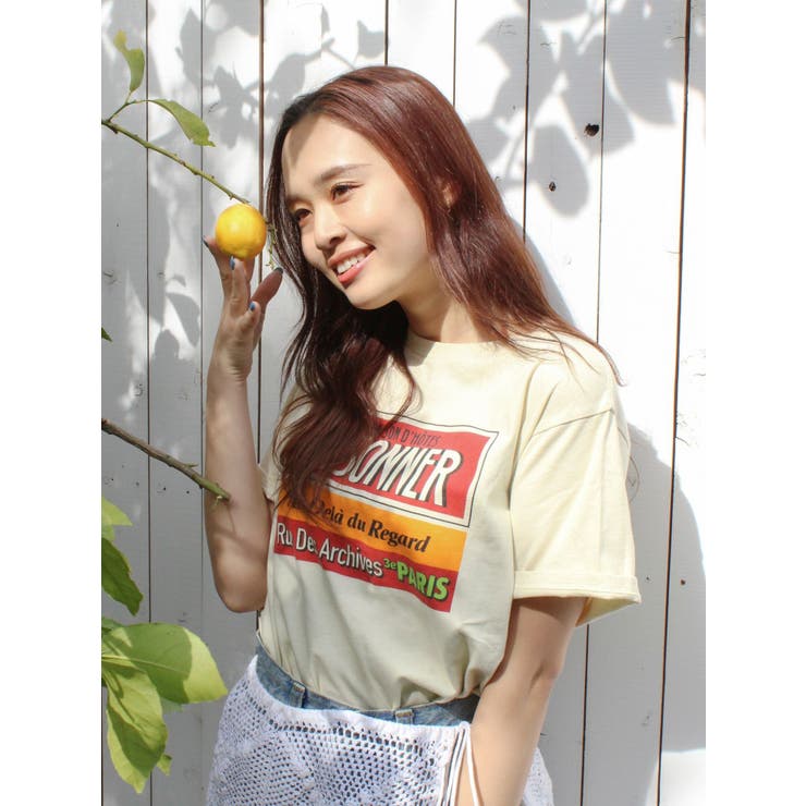 ヴィンテージカラーロゴTee | Ungrid | 詳細画像3 