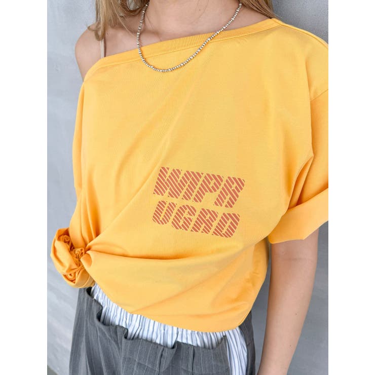 WAIPER別注 オフショルロゴTee | Ungrid | 詳細画像15 
