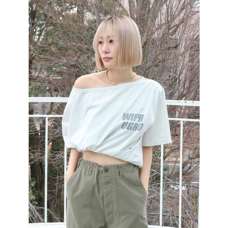 WAIPER別注 オフショルロゴTee | Ungrid | 詳細画像18 