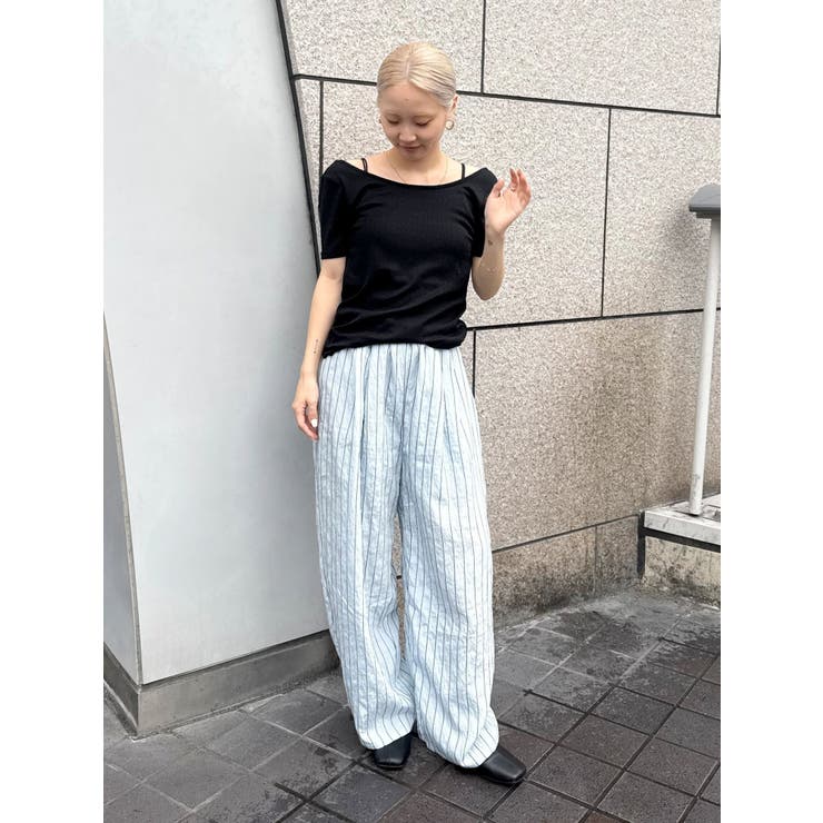 ストライプルーズパンツ | Ungrid | 詳細画像29 