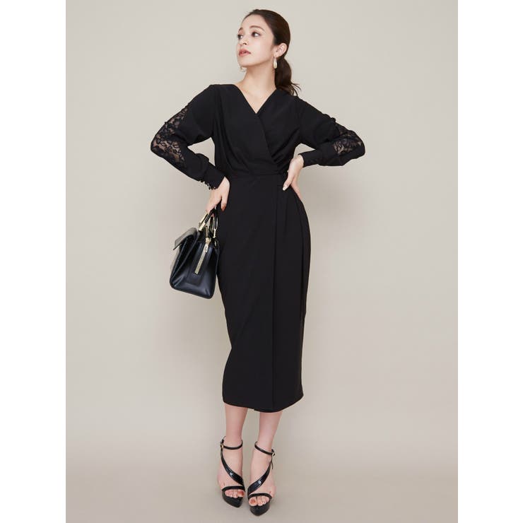 カシュクールタイトワンピース 品番 Mksw002 Resexxy リゼクシー のレディースファッション通販 Shoplist ショップリスト