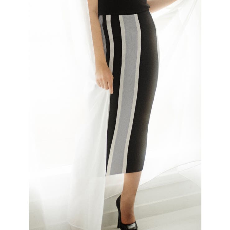 リブニットスカート | RESEXXY | 詳細画像1 