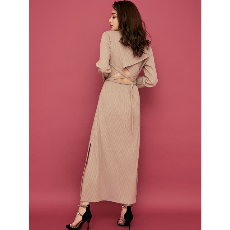 バッククロスマキシワンピース 品番 Mksw Resexxy リゼクシー のレディースファッション通販 Shoplist ショップリスト