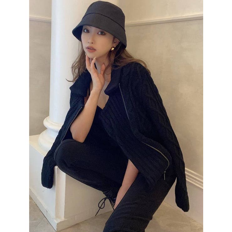 ケーブルニットブルゾン 品番 Mksw Resexxy リゼクシー のレディースファッション通販 Shoplist ショップリスト