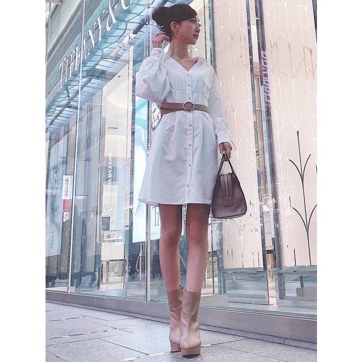 コルセットシャツワンピース 品番 Mksw Resexxy リゼクシー のレディースファッション通販 Shoplist ショップリスト