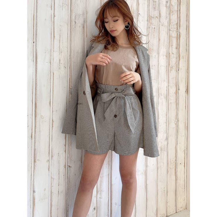 リゼクシー　まとめ売り　秋冬　トップス　ショートパンツ　ワンピース ハイウエストショートパンツ【セットアップ着用可能】[品番