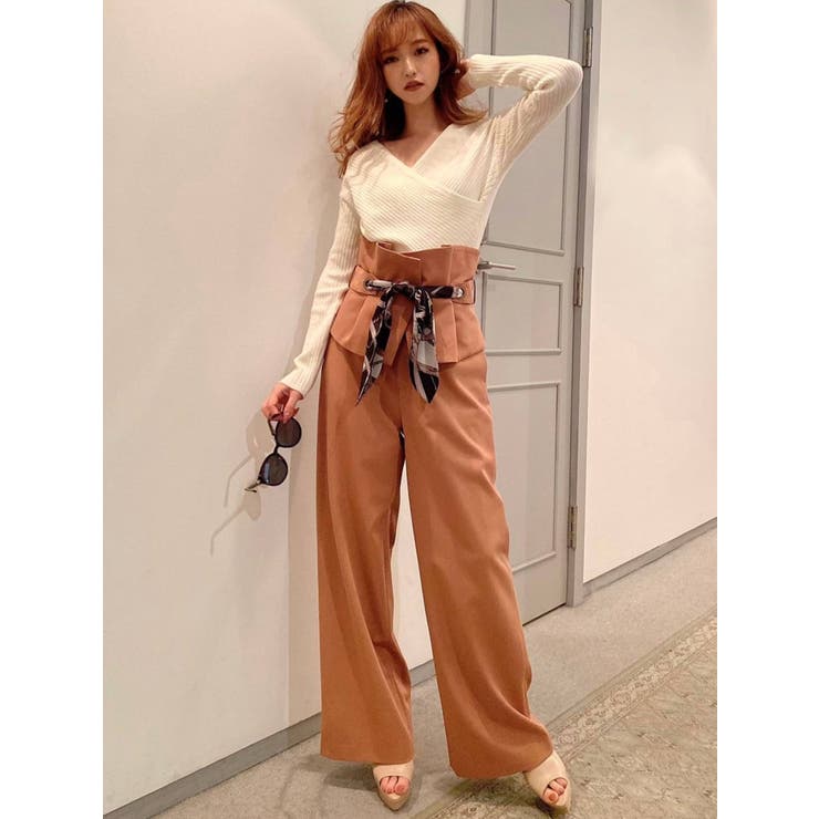 コルセットスカーフベルトパンツ[品番：MKSW0034074]｜RESEXXY