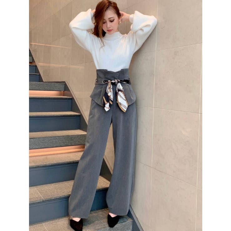 コルセットスカーフベルトパンツ[品番：MKSW0034074]｜RESEXXY